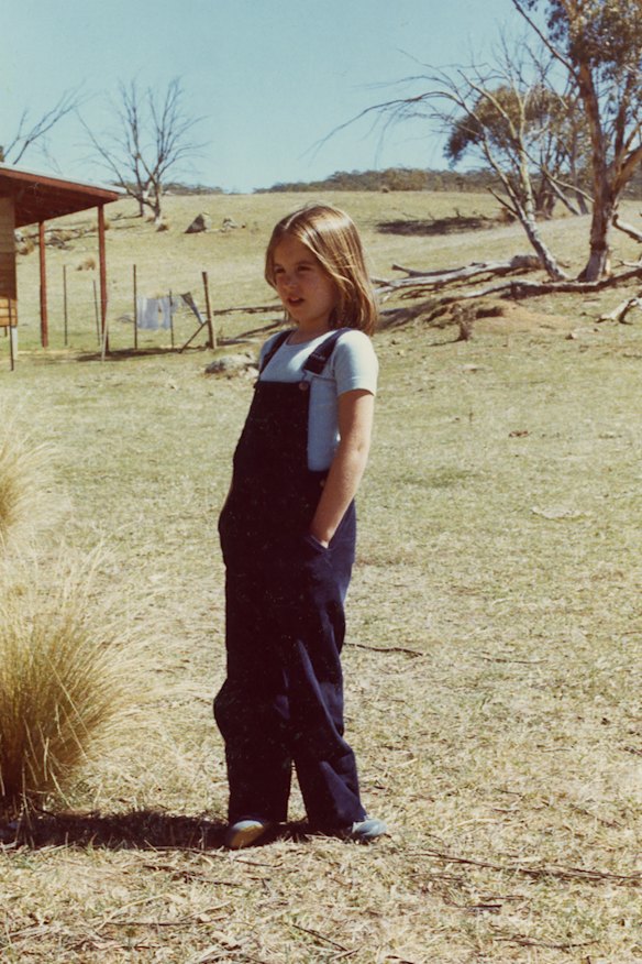 Wilson aged eight in 1982.