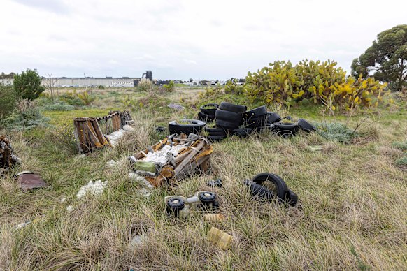 Solomon Heights has become a magnet for illegal rubbish dumping.