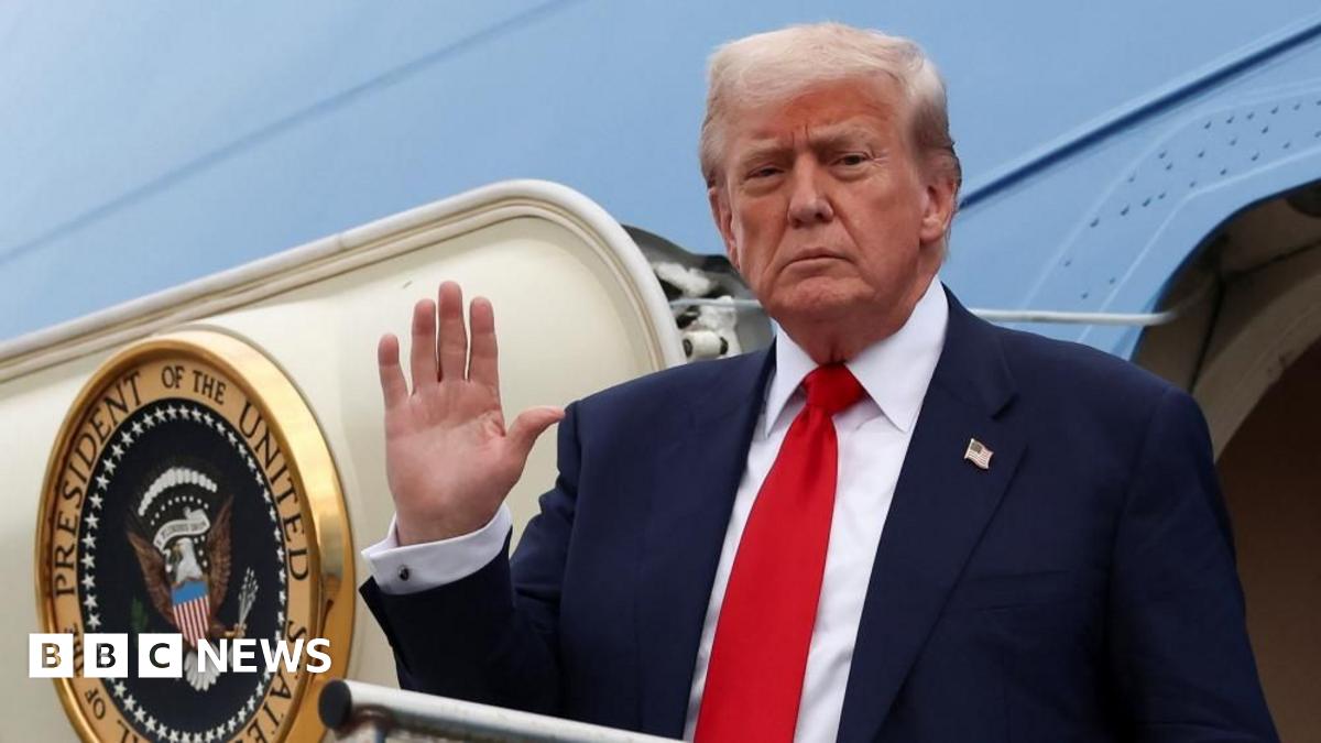 Donald Trump says 'great to be in Scotland' as he arrives for golf trip and talks - latest