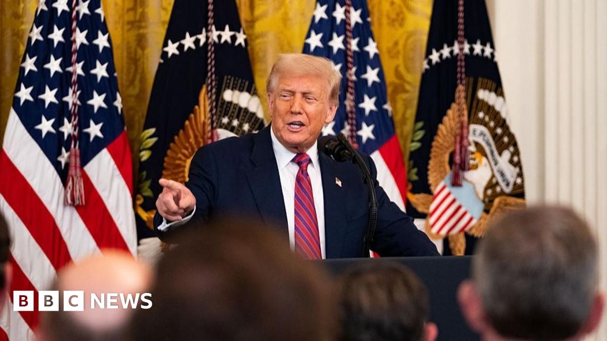 Trump speaks in Oval Office as justice department requests meeting with Epstein co-conspirator - live updates