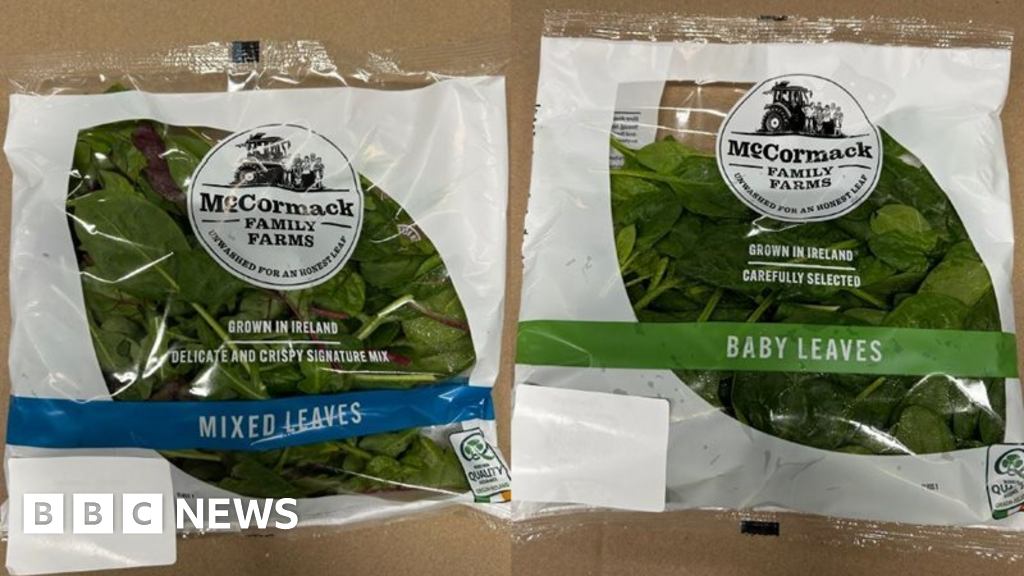 Spinach and mixed leaves recall in Northern Ireland