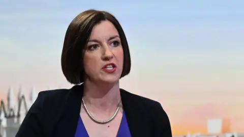 BBC Education Secretary Bridget Phillipson appearing on the BBC 1 current affairs programme, Sunday With Laura Kuenssberg.