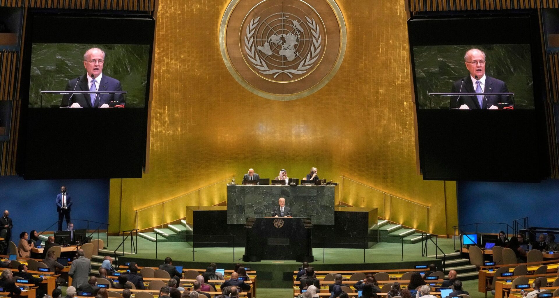 In 1st, entire Arab League condemns Oct. 7, urges Hamas to disarm, at 2-state solution confab