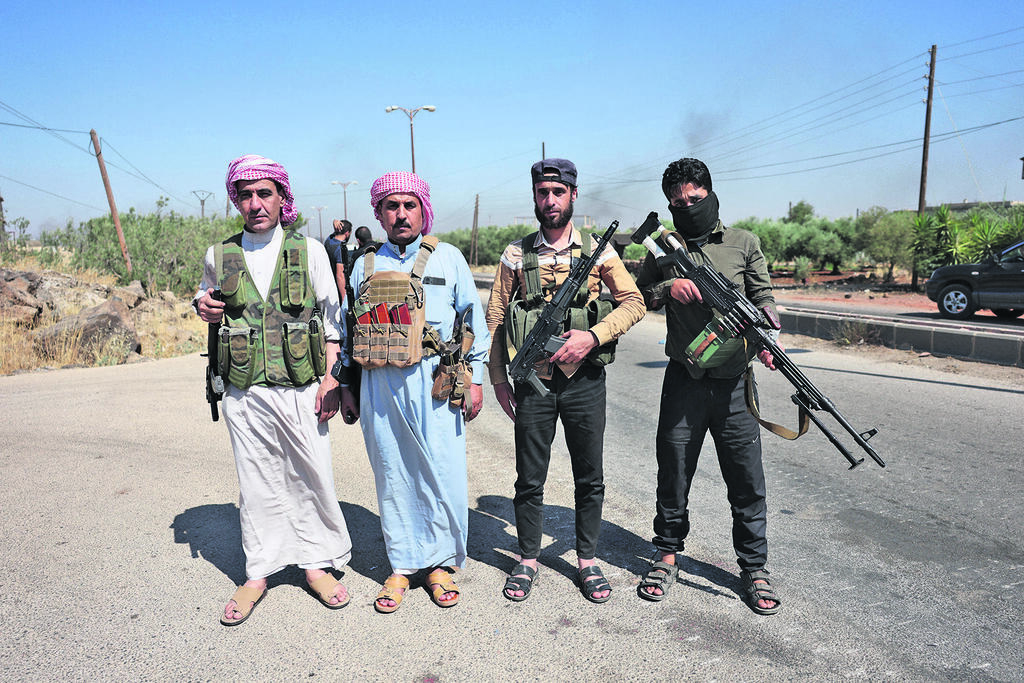 לוחמים בדואים בא-סווידא