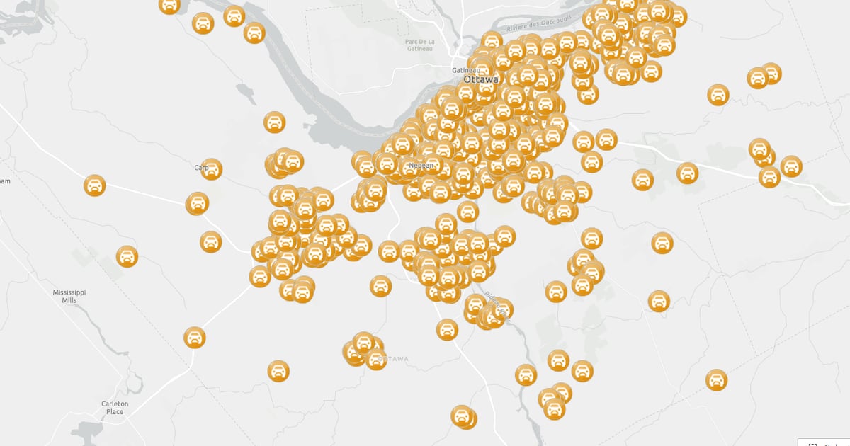 831 vehicles reported stolen in Ottawa so far in 2025. Here are the hot spots - CTV News