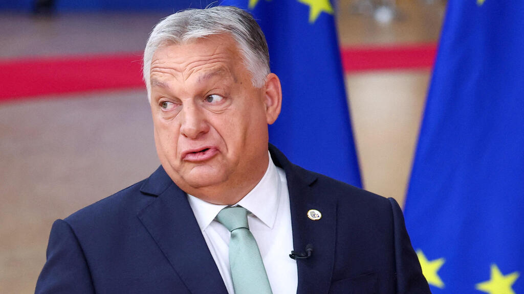 ויקטור אורבן ראש ממשלת הונגריה מצעד גאווה ב בודפשט