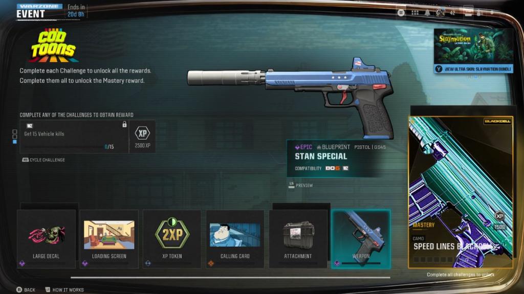 Black Ops 6 CODtoons Event Rewards