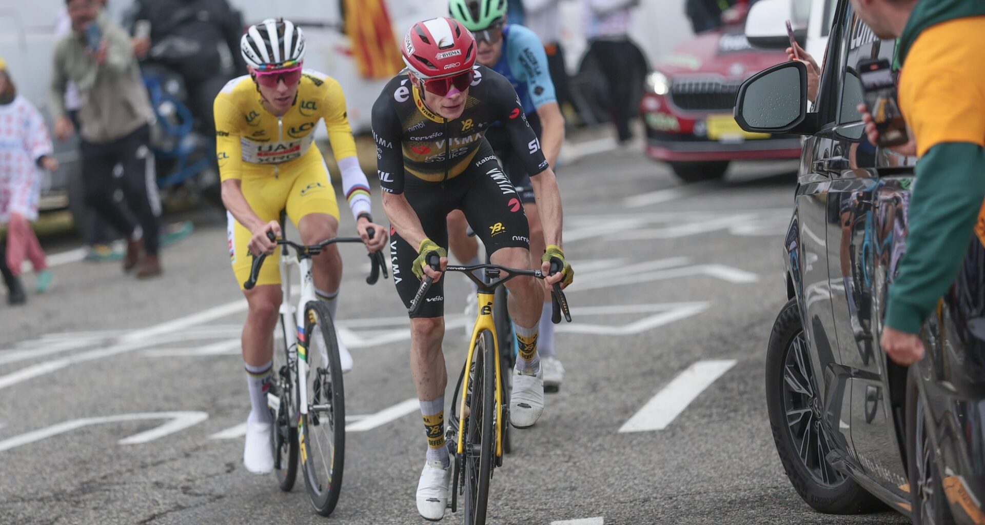 Pogačar Slows Down on Superbagneres | Tour de France 2025 Stage 14