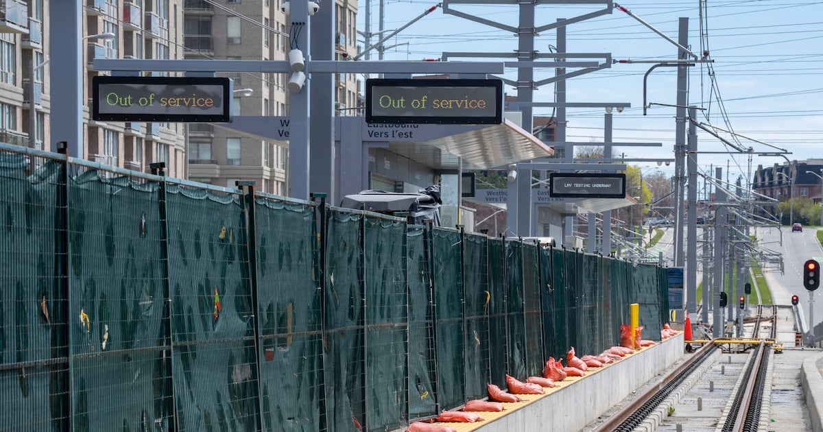 Eglinton Crosstown LRT still has no firm opening date: TTC
