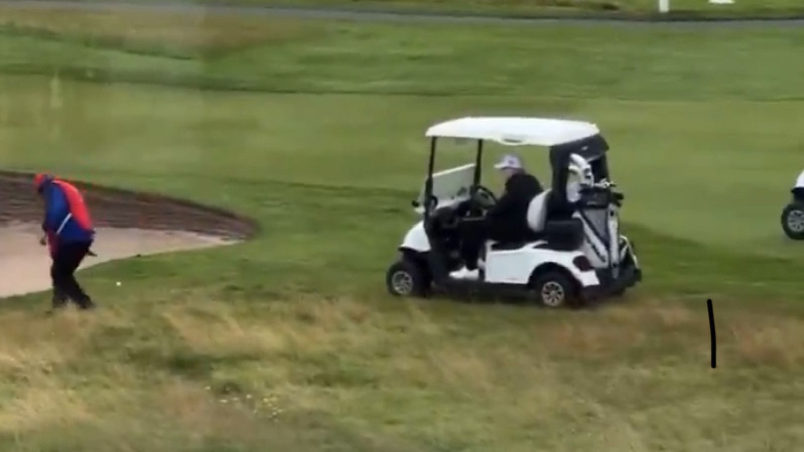 Donald Trump caught cheating at golf AGAIN in shocking new footage