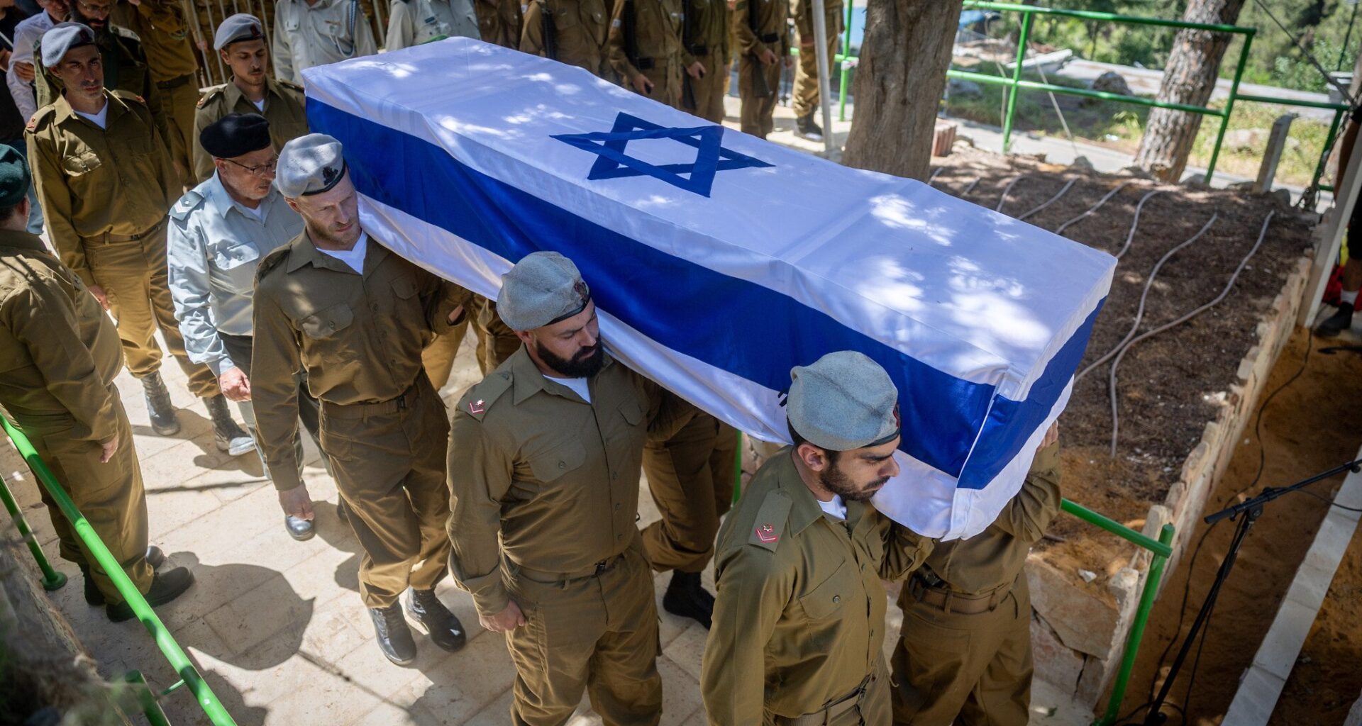'So much pain in this war': Two soldiers killed in Gaza blasts laid to rest