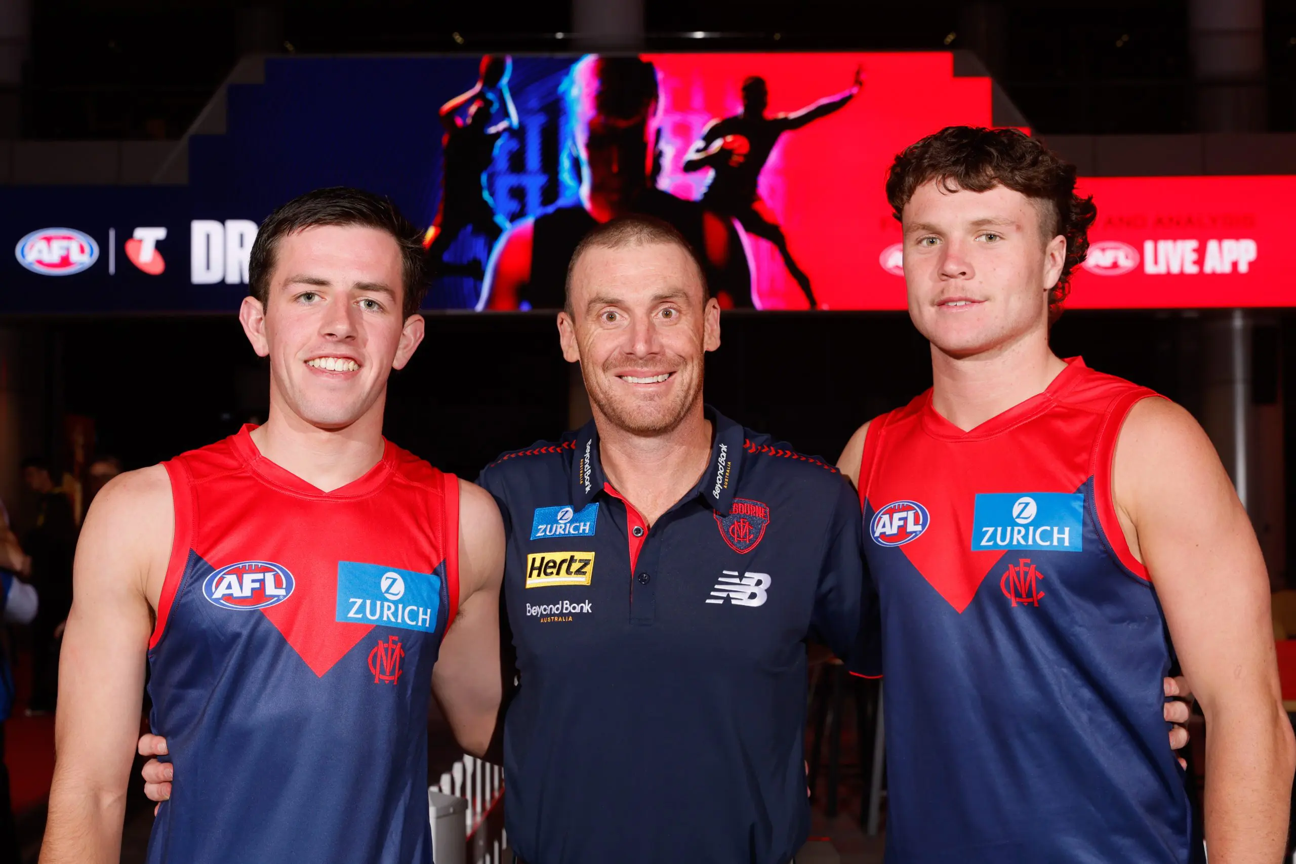 AFL Draft: New Demons duo excited to join star-studded Melbourne midfield