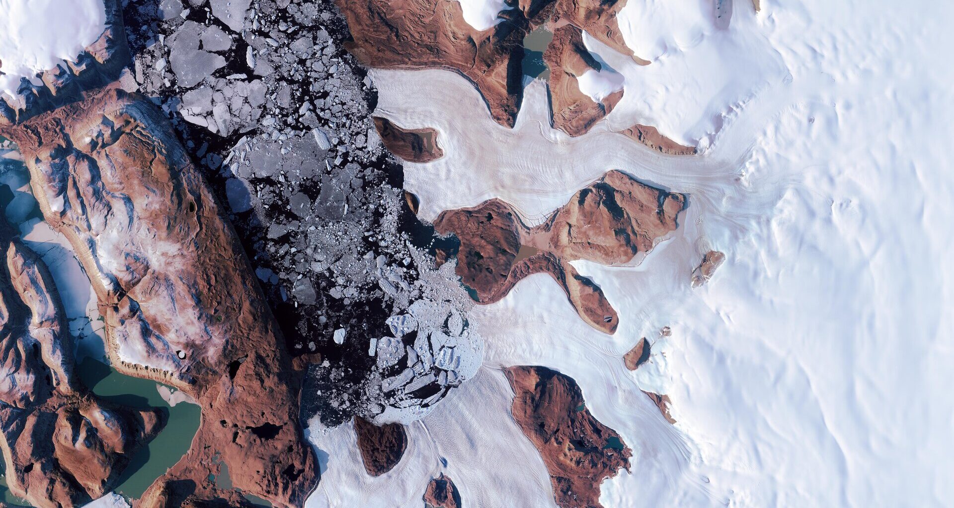 Harder Glacier, northern Greenland