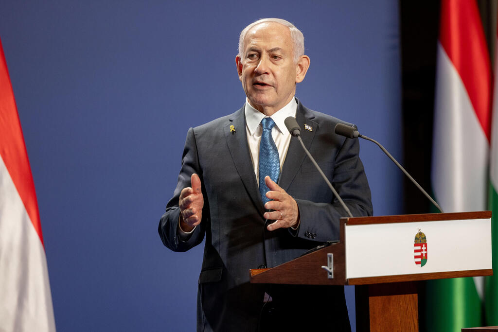 ראש הממשלה בנימין נתניהו עם ראש ממשלת הונגריה ויקטור אורבן