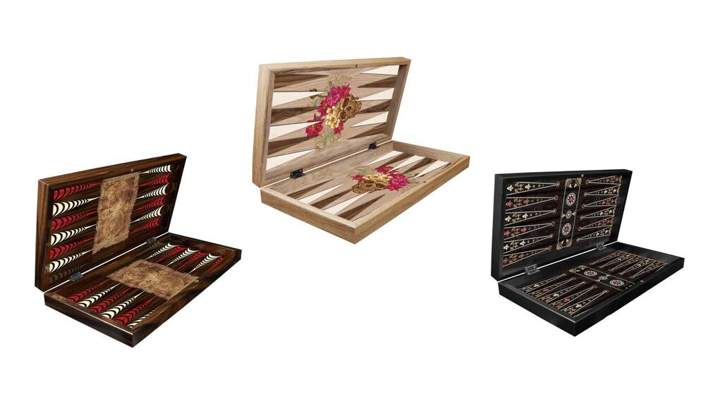 לוחות שש-בש מעוצבים, להשיג באתר וברשת ג'נטלמן