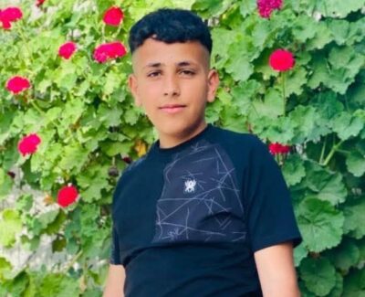 Israeli Army Kills A Child Near Jenin |