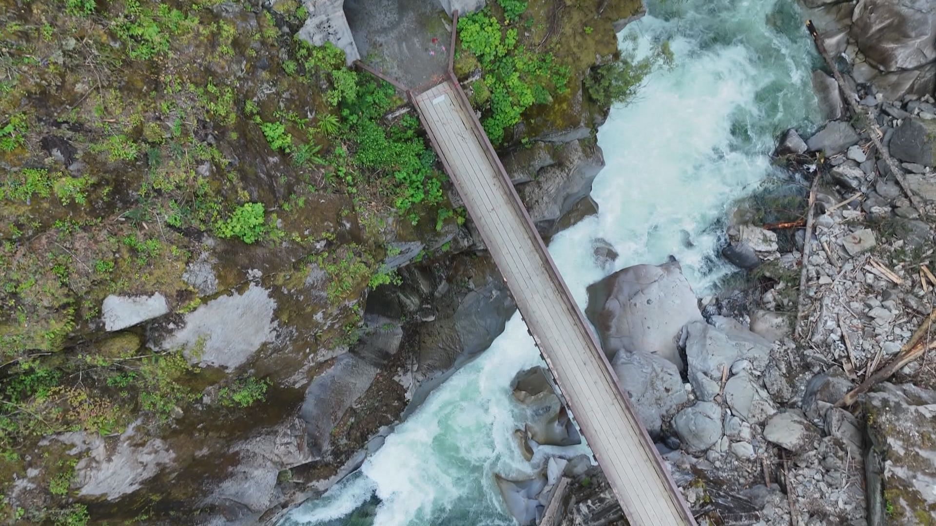 Click to play video: 'Coquihalla Canyon Park and Othello Tunnels to partially re-open in July'