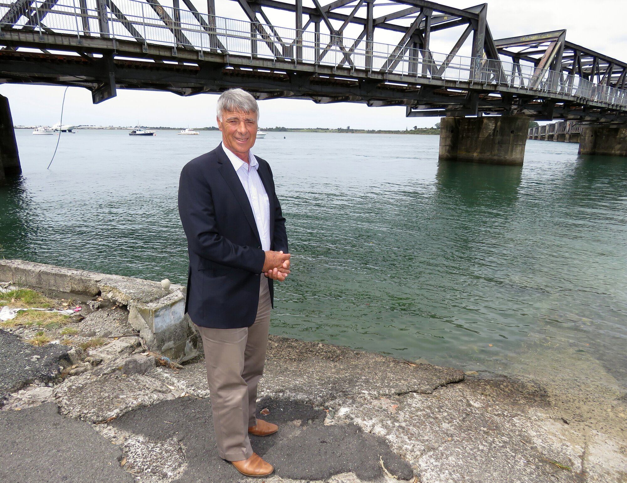 Bay of Plenty Regional Council chairman Doug Leeder said it was not the time to pursue rail as a public transport option. Photo / SunLive