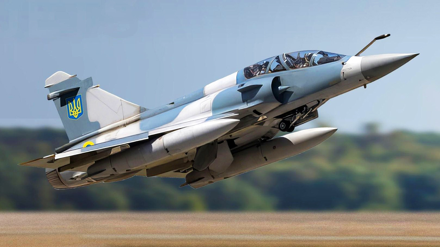 A Ukrainian Mirage 2000 fighter has crashed, the first loss of one of these French-donated jets.