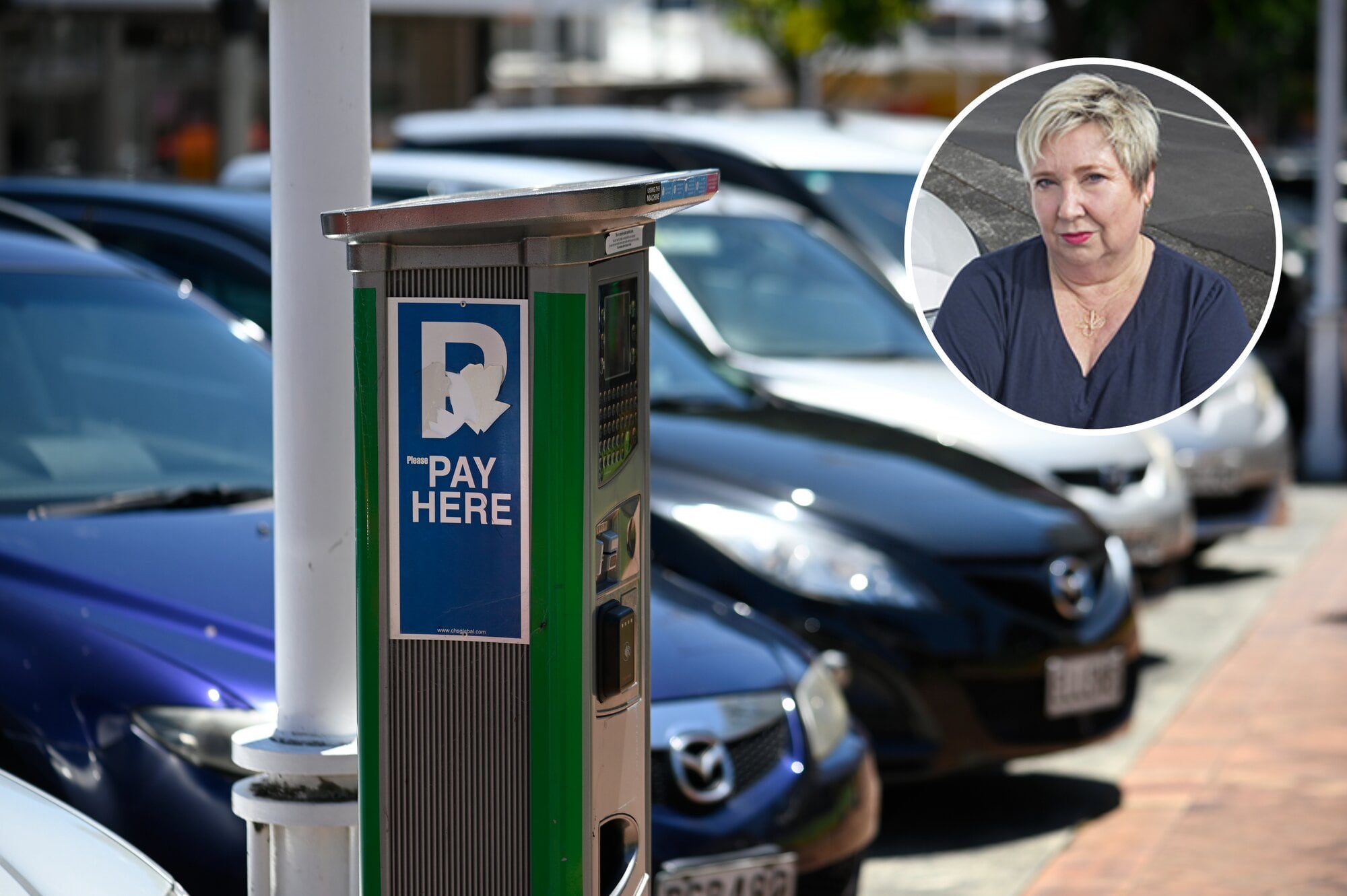 Vetro owner Liz Cerdeira says paid parking outside her store will impact business. Photos / George Novak / John Borren