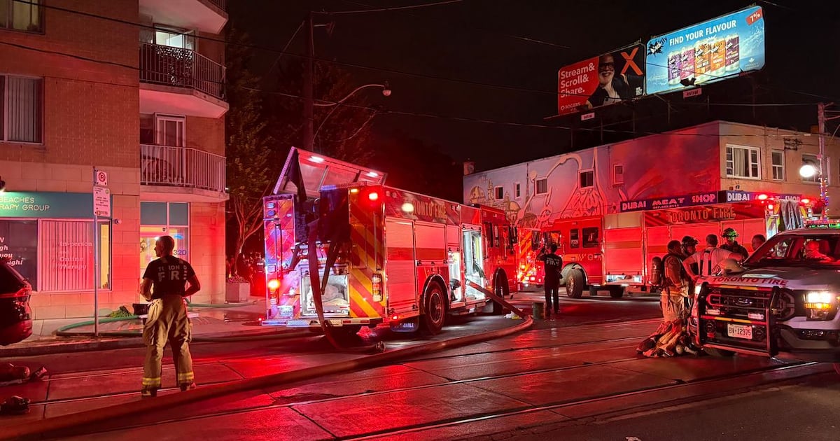 Man in 70s dead, woman critically injured after apartment fire in Toronto’s east end - CTV News