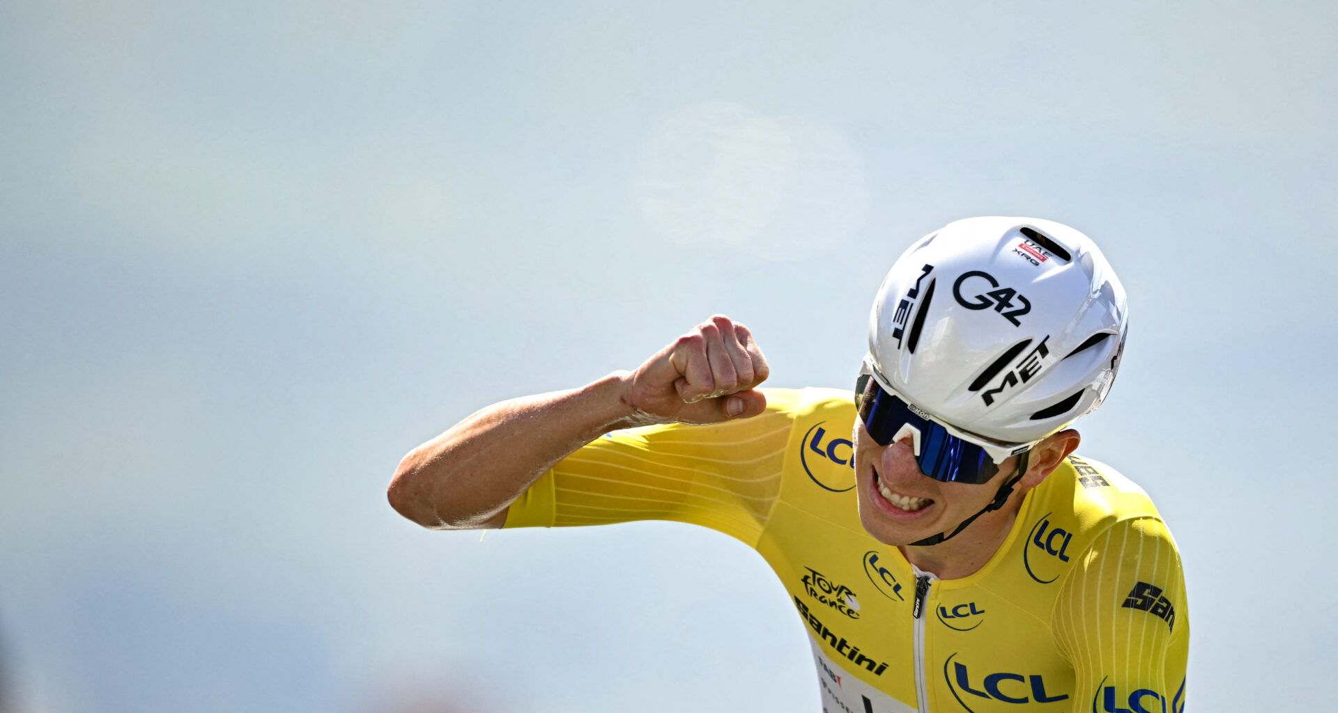 Tour de France 2025 stage 13 tadej pogacar wins