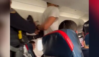 Plane makes emergency landing after passenger tries to open door during flight - CTV News