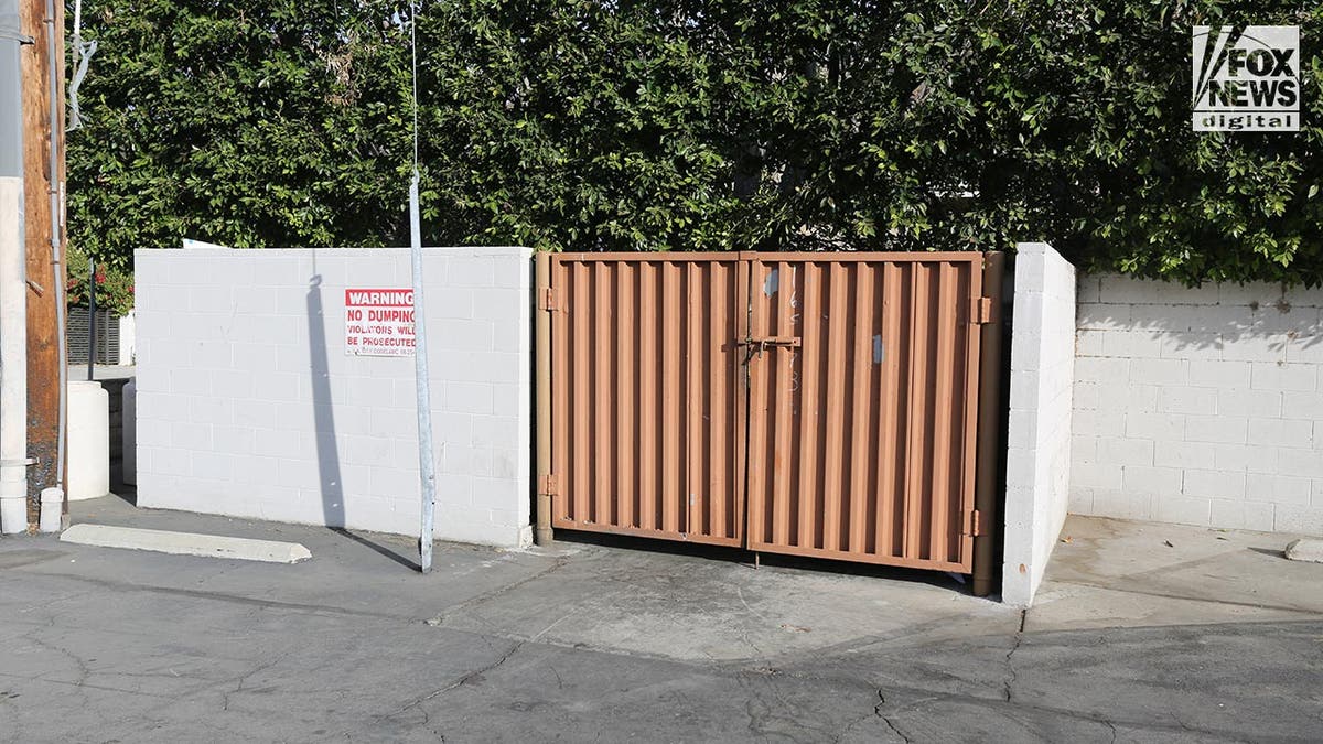 a car park and dumpster area where Mei Haskell's body was dumped