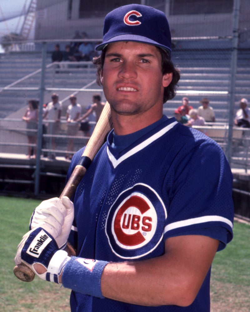 Batting portrait of Ryne Sandberg