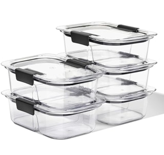 Rubbermaid Brilliance Meal Prep Containers