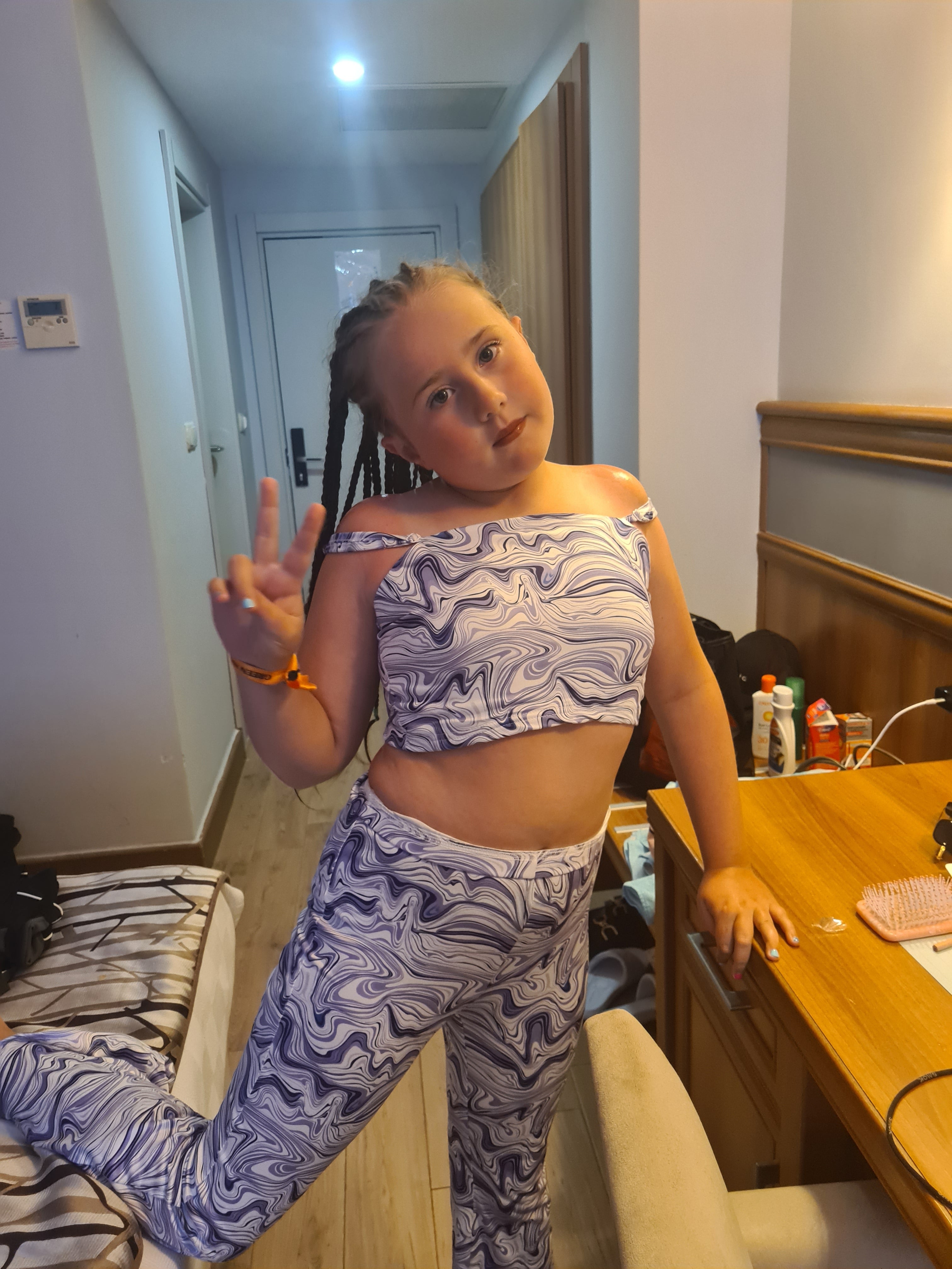 The incident happened in the afternoon of 7 June, when Sienna and her family were six days into their 10-day break