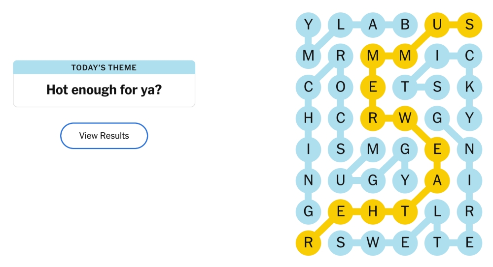 NYT Strands Today: Hints, Answers & Spangram for July 19, 2025