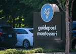 Guidepost Montessori school in Beaverton, Ore., July 16, 2025. This morning, ICE arrested one of the students’ parents during morning dropoff. 