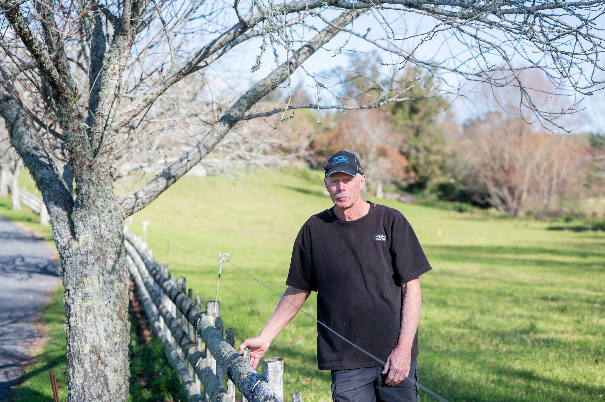 Roy Ogle wants action from the council to alleviate flooding. Photo / Brydie Thompson