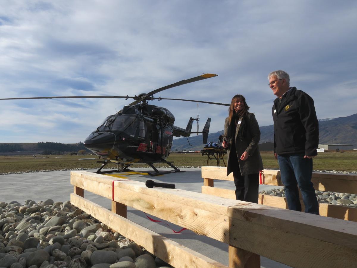 New rescue helipad ‘wonderful’ | Otago Daily Times Online News