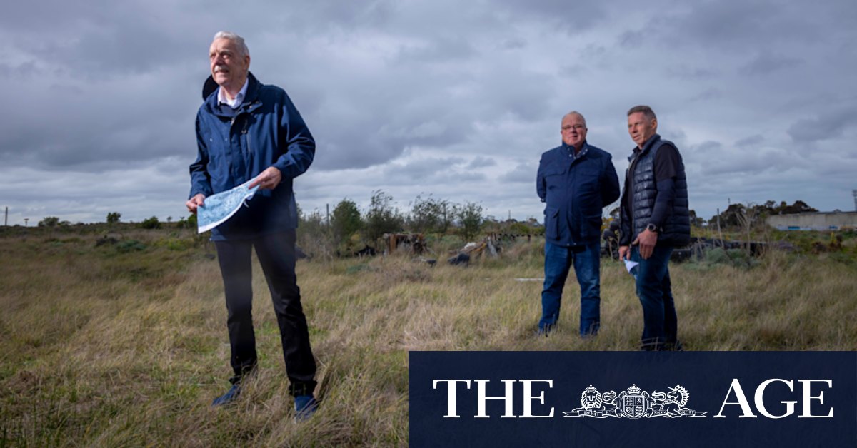 Solomon Heights subdivision in Sunshine North has been sitting empty for 100 years