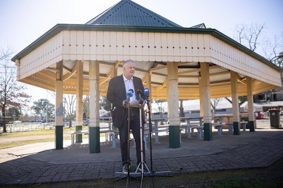 Latham addressed the media in Camden on Saturday.