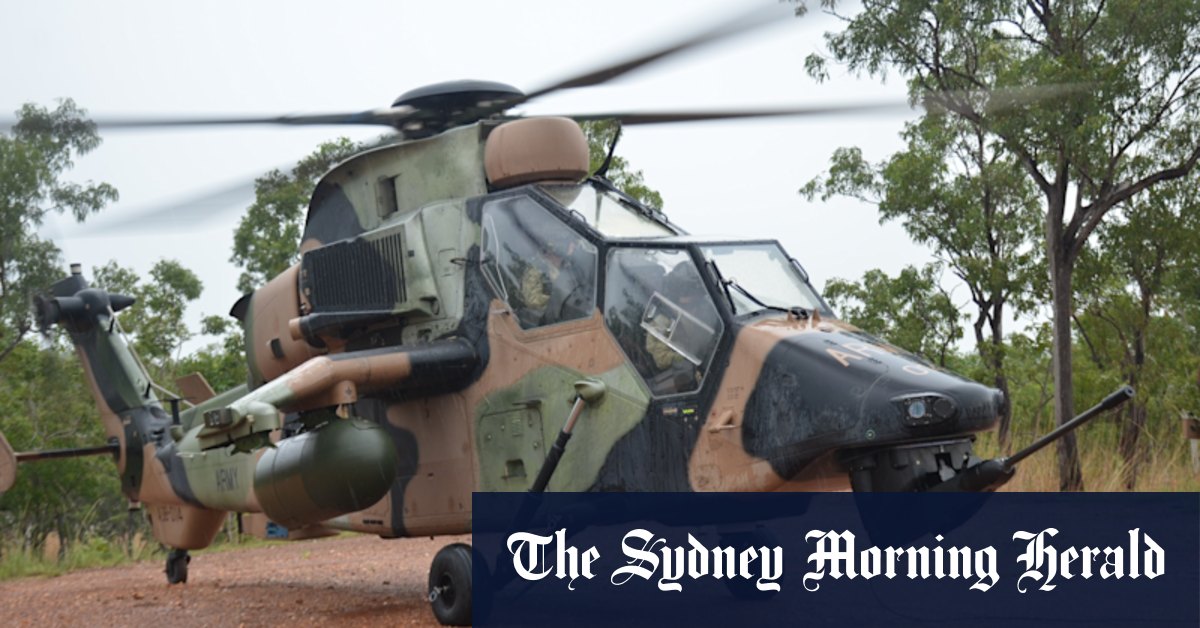 Helicopter damaged, regiment grounded after ‘hard landing’ in war games