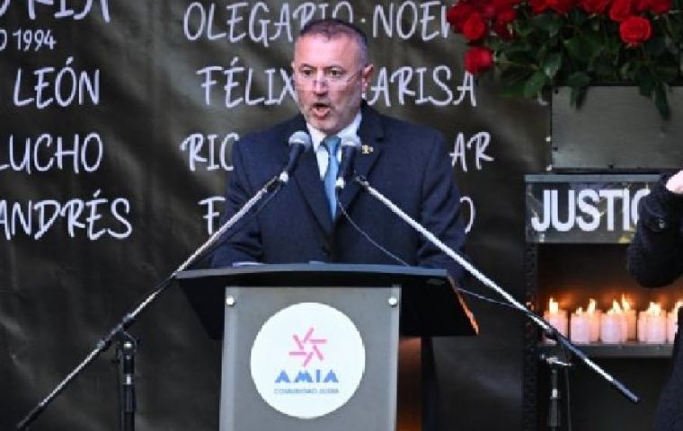 Armoza directly blamed Iran for the attack