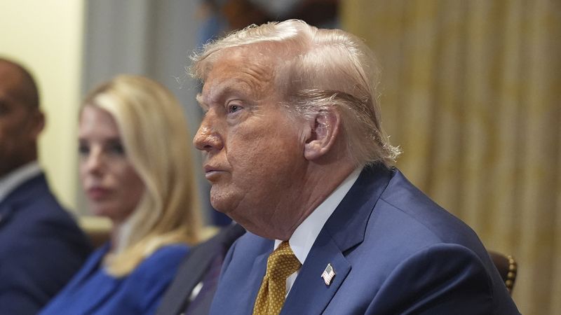 Trump shrugs off questions over Epstein memo, calling them ‘a desecration’