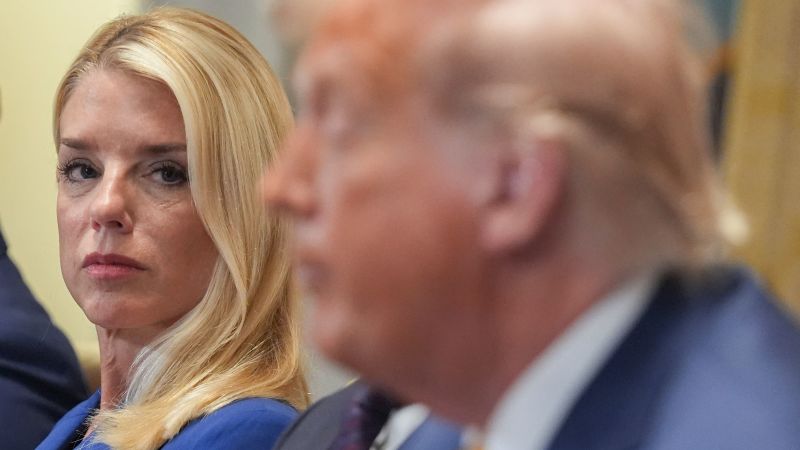 Bondi briefed Trump that his name was in Epstein files