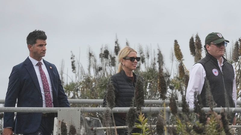 Attorney General Bondi visits Alcatraz as Trump floats idea of reopening the former federal prison