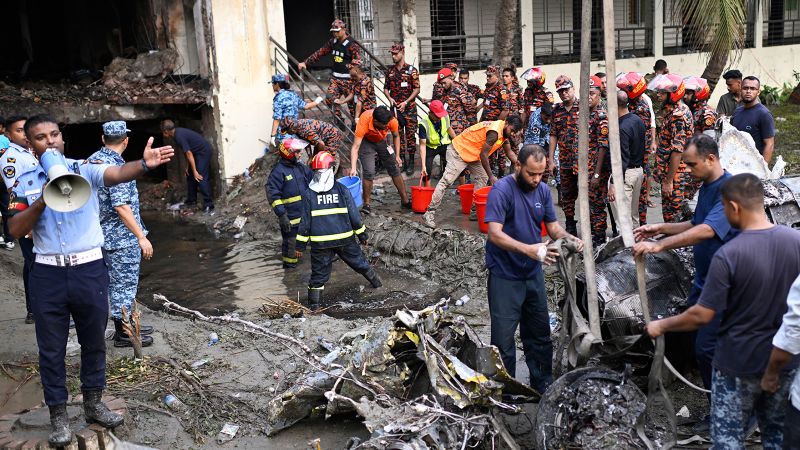 Bangladesh Air Force jet crash: Distraught students demand answers after crash turned Dhaka school into ‘death trap’