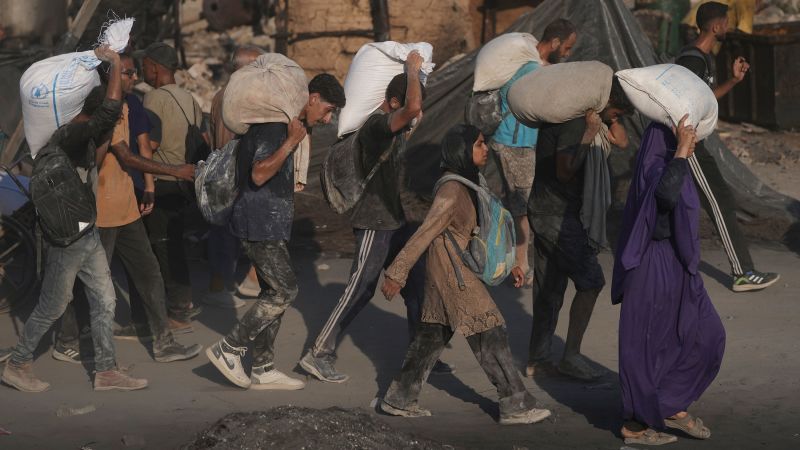 Live updates: Israel pauses some Gaza fighting as trickle of aid reaches starving Palestinians