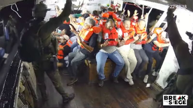 Israel intercepts Gaza-bound aid ship Handala