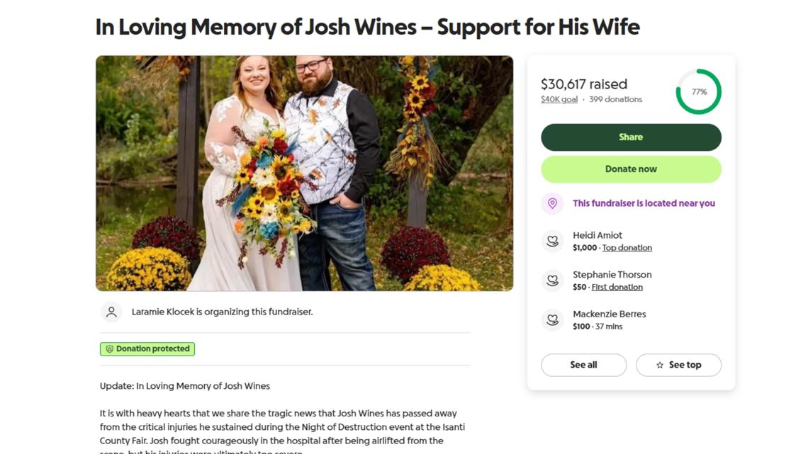 Driver dies after Isanti County Fair crash