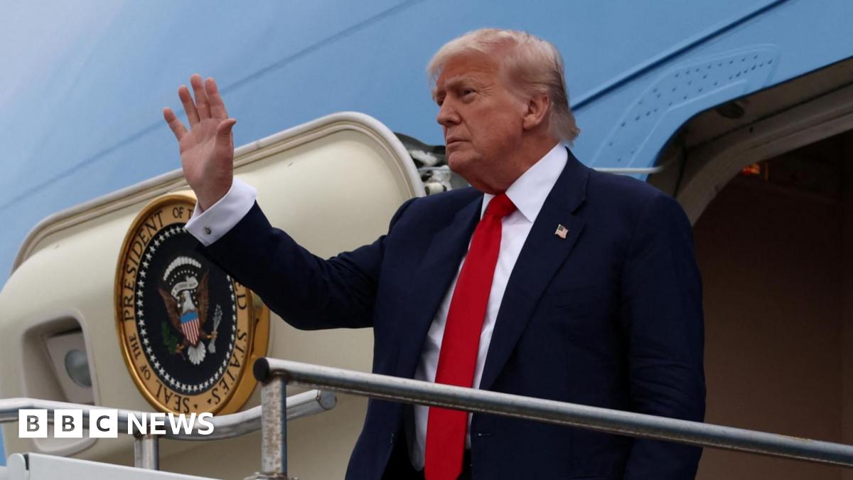 Donald Trump says 'great to be in Scotland' as he arrives for golf trip and talks - latest