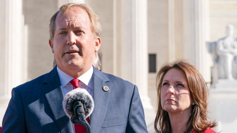 Wife of Texas AG Ken Paxton files for divorce ‘on biblical grounds’