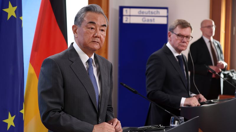 China tells EU it can’t accept Russia losing its war against Ukraine, official says