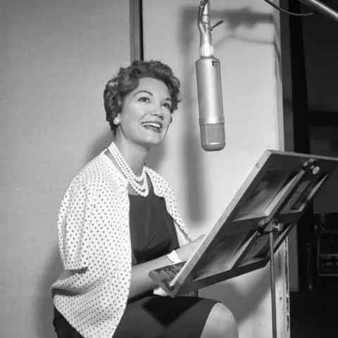 Getty Images Connie Francis in the recording studio